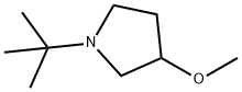 Pyrrolidine, 1-(1,1-dimethylethyl)-3-methoxy- (9CI) Structure