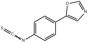 4-(1,3-OXAZOL-5-YL)PHENYL ISOTHIOCYANATE Structure