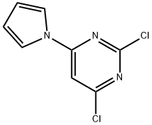 2,6-Dichloro-4-(1-pyrrolyl)pyrimidine Structure