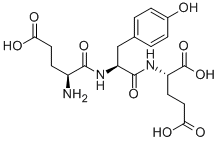 H-GLU-TYR-GLU-OH Structure