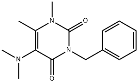 우라실,3-벤질-1,6-디메틸-5-디메틸아미노-