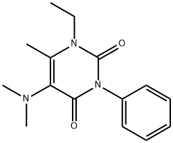 5-(Dimethylamino)-1-ethyl-6-methyl-3-phenyluracil|
