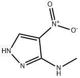 1H-Pyrazol-3-amine,N-methyl-4-nitro-(9CI) Structure