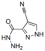 1H-피라졸-3-카르복실산,4-시아노-,히드라지드(9CI)
