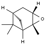 (1alpha,2beta,4beta,6alpha)-2,2,7-trimethyl-3-oxatricyclo[4.1.1.02,4]octane Struktur