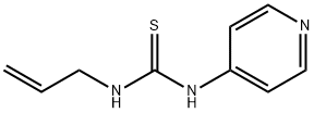 1-烯丙基-3-(吡啶-4-基)硫脲,321689-96-7,结构式