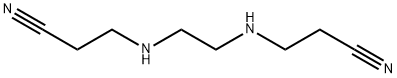 3,3'-(ethylenediimino)bispropiononitrile Structure