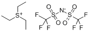 Triethylsulfonium bis(trifluoromethylsulfonyl)imide Struktur