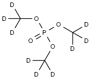 りん酸トリメチル-D9 化学構造式
