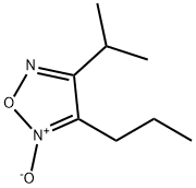 1,2,5-Oxadiazole,3-(1-methylethyl)-4-propyl-,5-oxide(9CI) 结构式