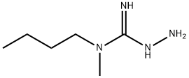 Hydrazinecarboximidamide, N-butyl-N-methyl- (9CI) 化学構造式