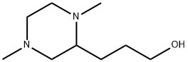 2-Piperazinepropanol,1,4-dimethyl-(9CI) Structure