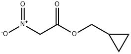 Acetic acid, nitro-, cyclopropylmethyl ester (9CI) 化学構造式