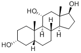 5B-Androstane-3ALPHA,11ALPHA,17B-triol,32212-61-6,结构式