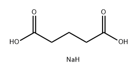 disodium glutarate Structure