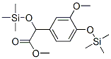 [3-Methoxy-4-(trimethylsiloxy)phenyl](trimethylsiloxy)acetic acid methyl ester|