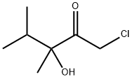 2-Pentanone,  1-chloro-3-hydroxy-3,4-dimethyl- Struktur