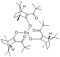 tris[3-pivaloylbornane-2-onato-O,O']europium Structure