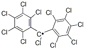 Chlorobis(pentachlorophenyl)methyl radical Struktur