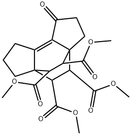 1,2,3,4,5,6,7,8-Octahydro-1-oxo-3a,5a-ethano-as-indacene-4,5,9,10-tetracarboxylic acid tetramethyl ester|