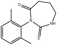 2-Thioxo-3-(2,6-xylyl)-2,3,4,5-tetrahydro-1H-1,3-diazepin-4-one|