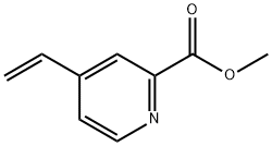 2-Pyridinecarboxylicacid,4-ethenyl-,methylester(9CI) 结构式