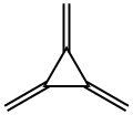 1,2,3-Trismethylenecyclopropane,3227-90-5,结构式