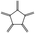 1,2,3,4,5-Pentakismethylenecyclopentane,3227-92-7,结构式