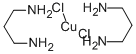 ビス(1,3-プロパンジアミン) 銅(ＩＩ) ジクロリド 化学構造式