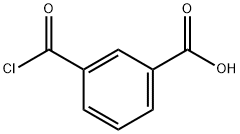 Benzoic acid, 3-(chlorocarbonyl)- (9CI) Struktur