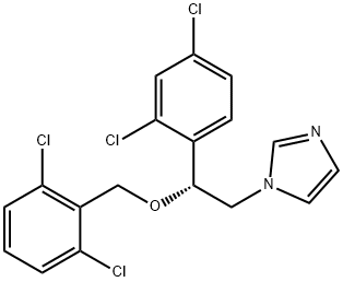 isoconazole 化学構造式