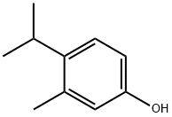 3-methyl-4-propan-2-ylphenol Struktur