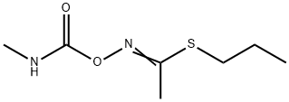 (1-propylsulfanylethylideneamino) N-methylcarbamate 结构式