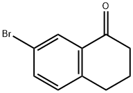 7-溴-3,4-二氢-2H-1-萘酮, 32281-97-3, 结构式