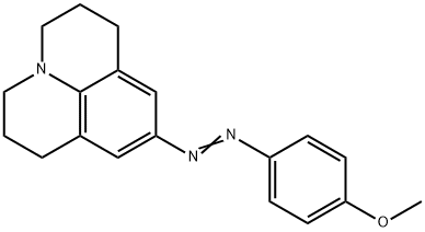 32286-47-8 2,3,6,7-Tetrahydro-9-[(4-methoxyphenyl)azo]-1H,5H-benzo[ij]quinolizine