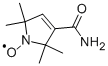 [[3-(アミノカルボニル)-2,5-ジヒドロ-2,2,5,5-テトラメチル-1H-ピロール-1-イル]オキシ]ラジカル 化学構造式