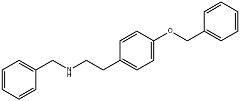 BENZYL-[2-(4-BENZYLOXY-PHENYL)-ETHYL]-AMINE|N-苄基-2-(苄氧苯基)乙胺(HCL)