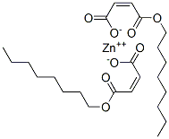 Zinc bis(octyl maleate) Structure