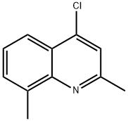 4クロロ2，8ジメチルキノリン 化学構造式