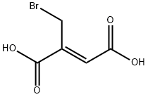 bromomesaconic acid Struktur
