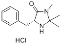 (R)-(+)-5-ベンジル-2,2,3-トリメチル-4-イミダゾリジノン塩酸塩 化学構造式