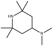 4-DIMETHYLAMINO-2,2,6,6-TETRAMETHYLPIPERIDINE 化学構造式