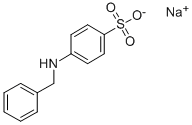 N-ベンジルスルファニル酸ナトリウム 化学構造式
