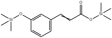 3-[3-[(Trimethylsilyl)oxy]phenyl]propenoic acid trimethylsilyl ester|