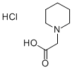 哌啶-1-乙酸盐酸盐 结构式