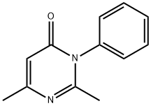 2,6-Dimethyl-3-phenyl-3,4-dihydropyrimidine-4-one 结构式