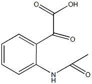 N-acetylisatic acid Structure