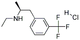 (+)-Fenfluramine hydrochloride Struktur