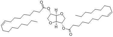 dianhydro-D-mannitol dioleate 化学構造式