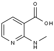 2-甲胺基-3-吡啶甲酸, 32399-13-6, 结构式